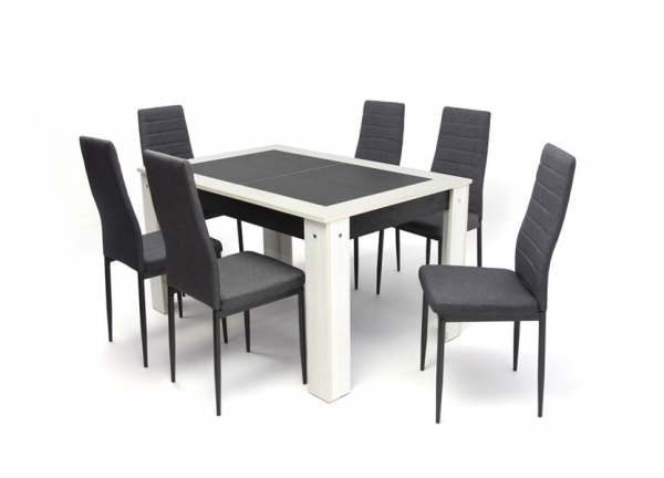 Alina asztal Geri székkel - 6 személyes (AG)