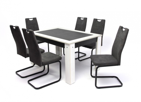 Alina asztal Torino székkel - 6 személyes (AG)