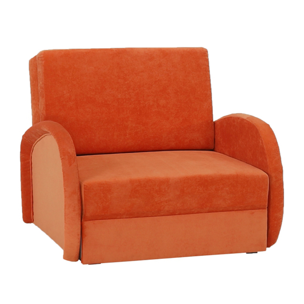 Széthúzható fotel, narancssárga, MILI 1 (TK)