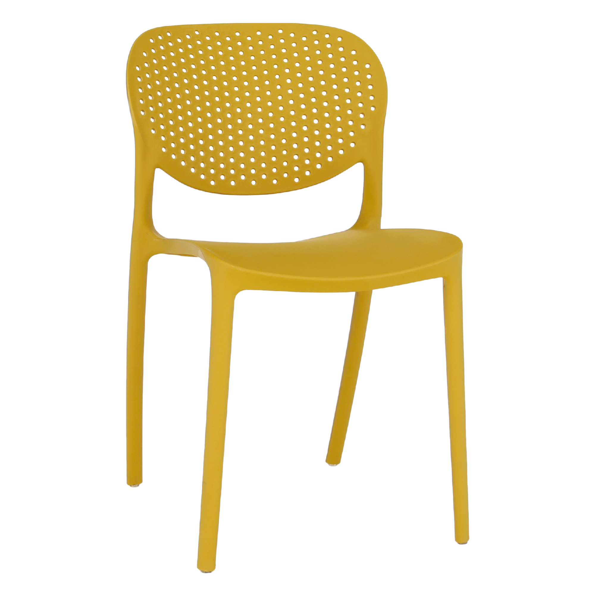 Rakásolható szék, sárga, FEDRA NEW (TK)