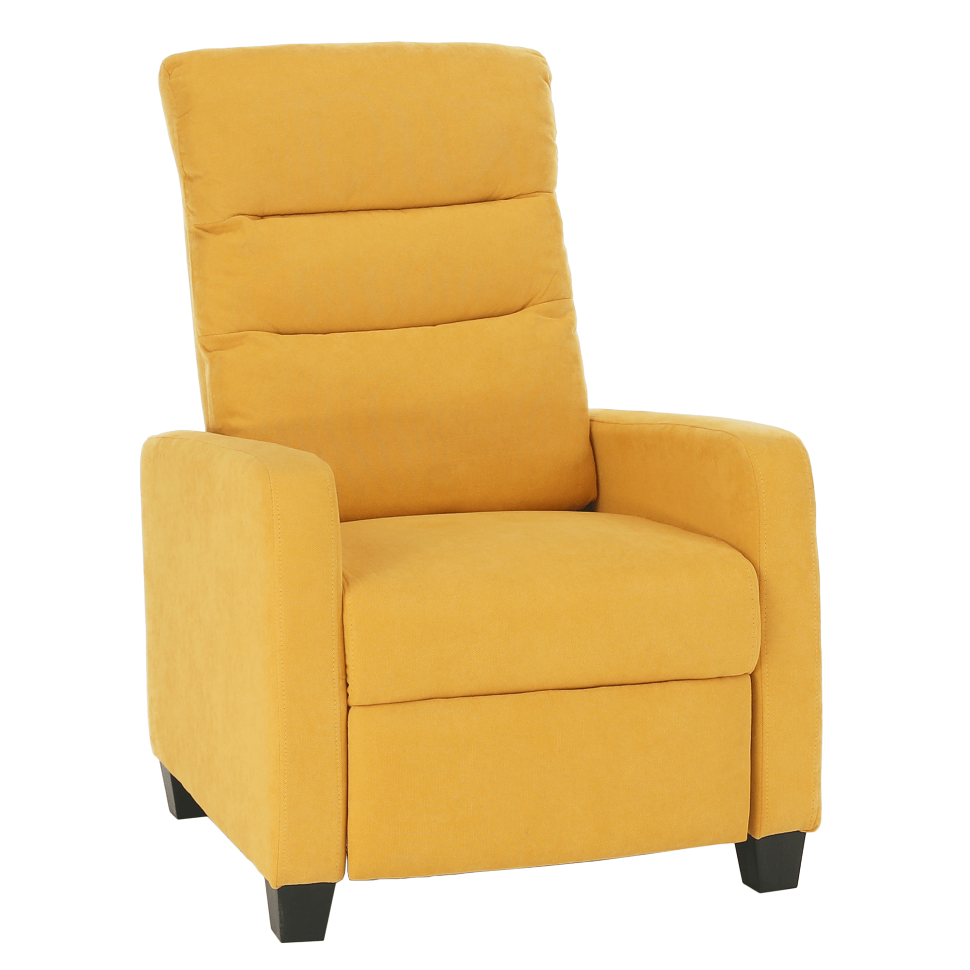 Relaxáló fotel, sárga, TURNER (TK)